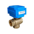 DC5V12V 1'Brass 2way 'motorized ball valve for Auto drain& Water cooling system,Electric brewing system,Heating &cooling